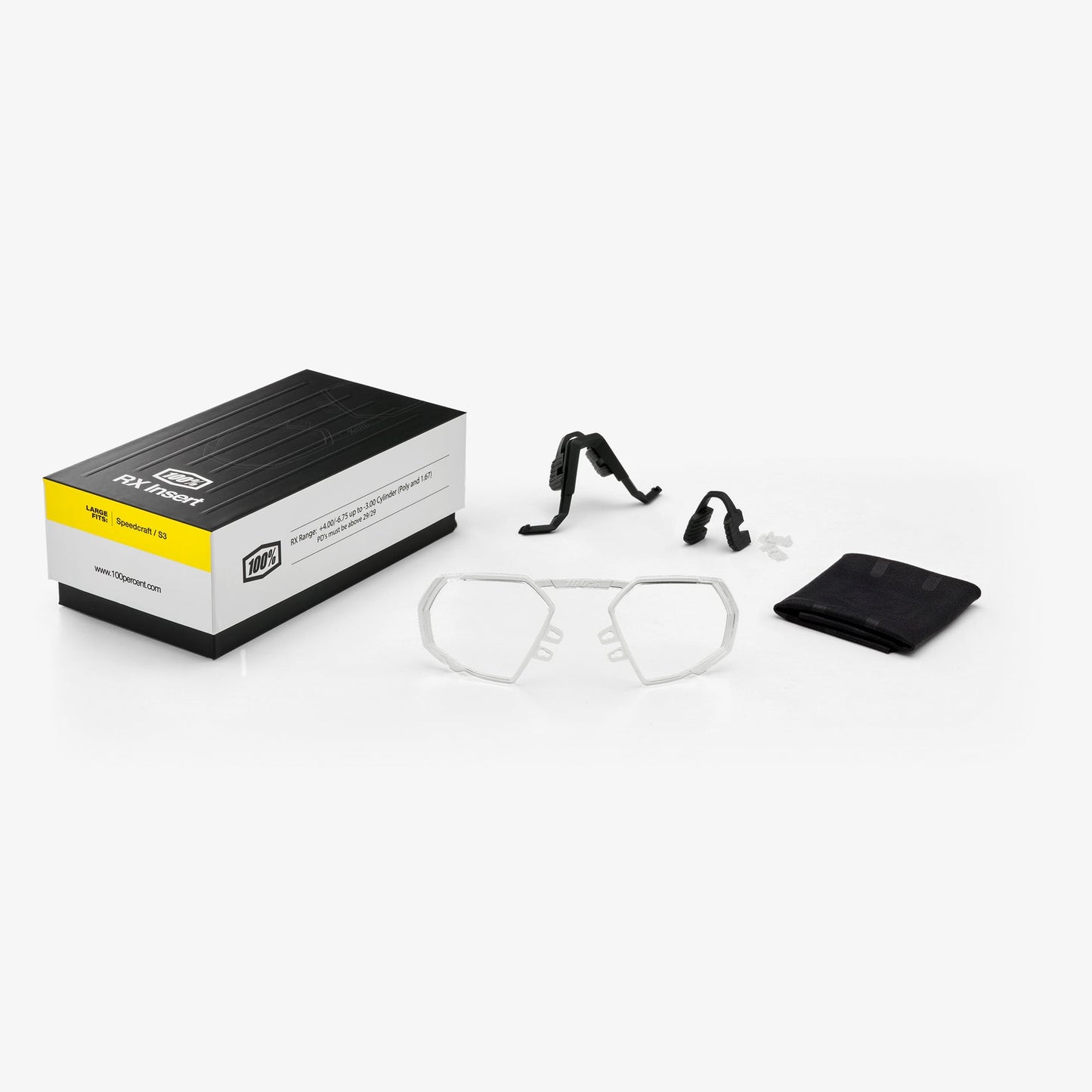 100 % porteur de lunettes de vue avec verres correcteurs