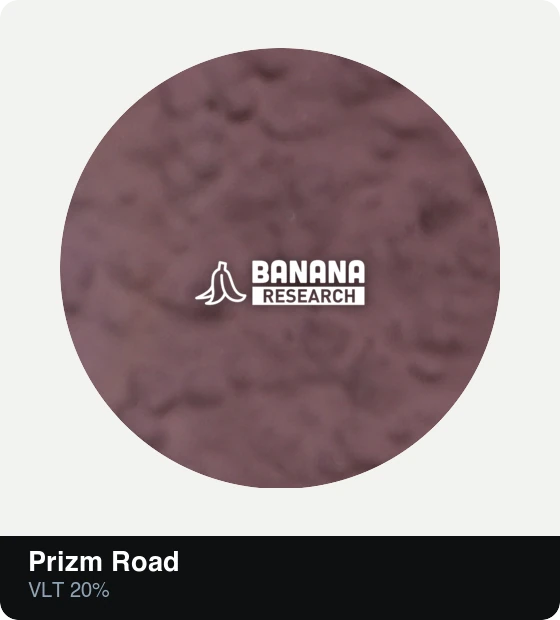Prizm Road, through-lens view