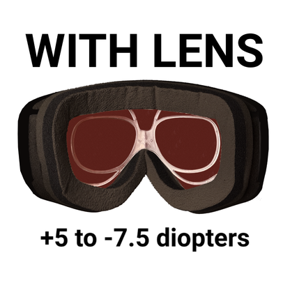 Prescription Clip for Goggles With Lens