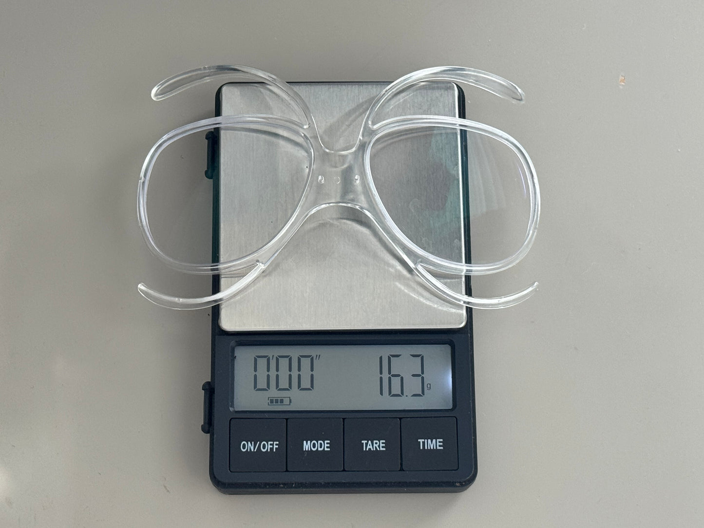 Prescription Clip for Goggles With Lens