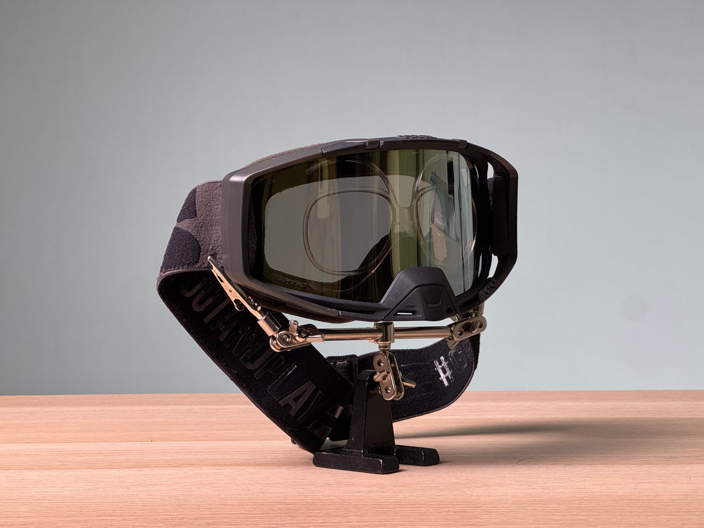 Prescription Clip for Goggles With Lens