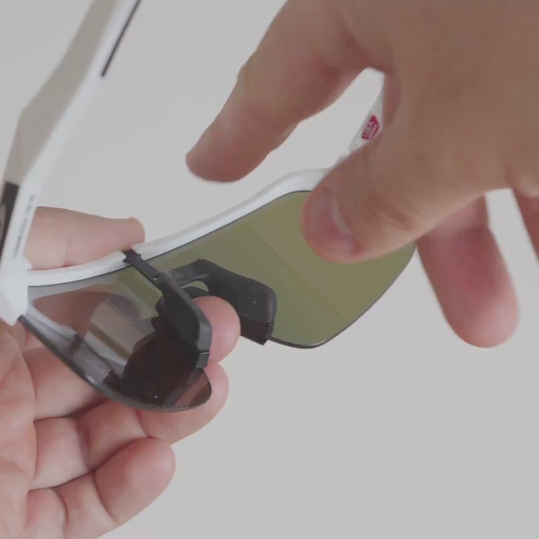 How to install the Oakley Sutro prescription clip insert in three steps