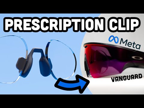 Oakley Meta Vanguard Insert / Clip With Prescription Lens video