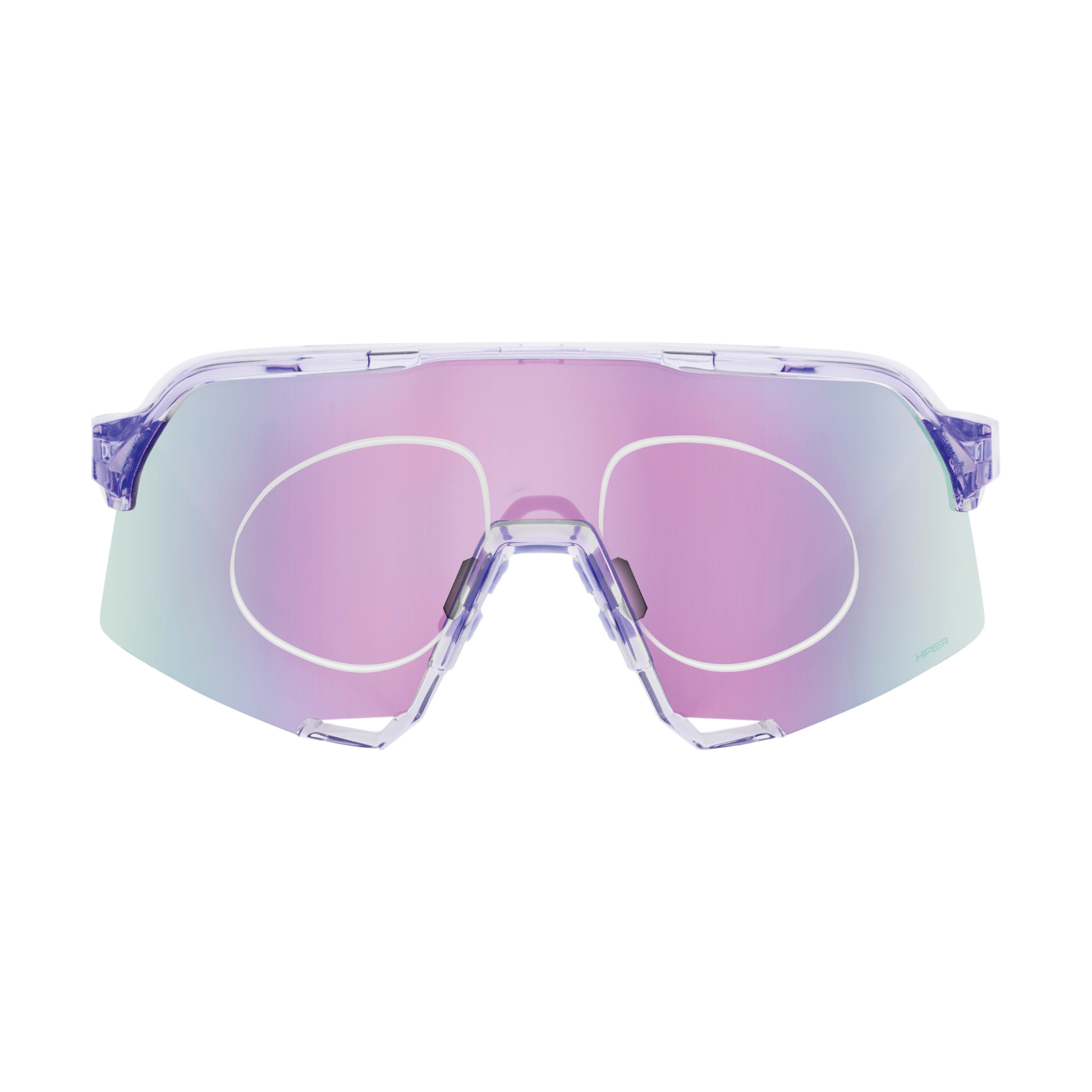 100% S3 Replacement Lens - Purple Multilayer Mirror 100% S3 Replacement Lens - Purple Multilayer Mirror