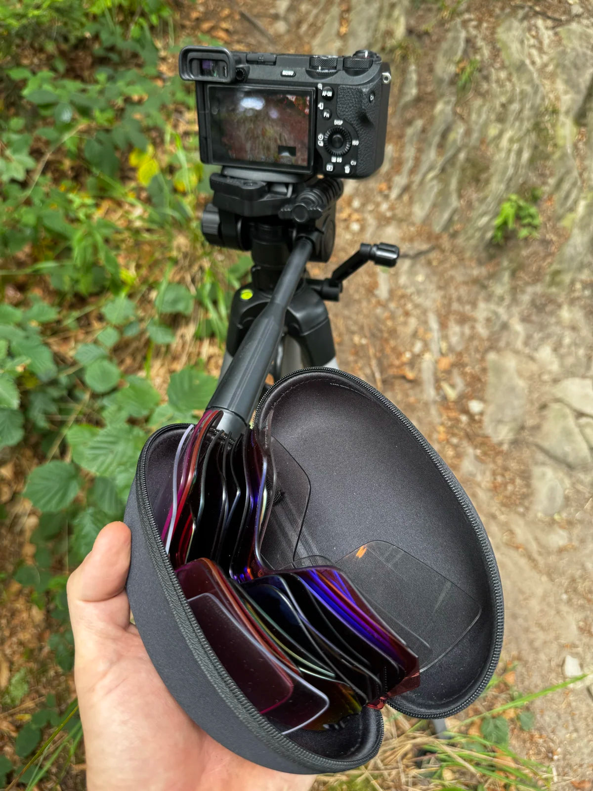 fifteen lenses, one case