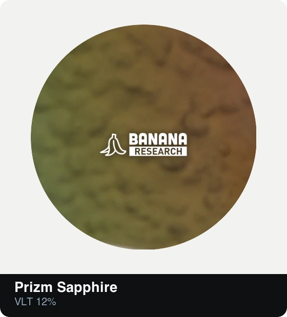 Prizm Sapphire, through-lens view