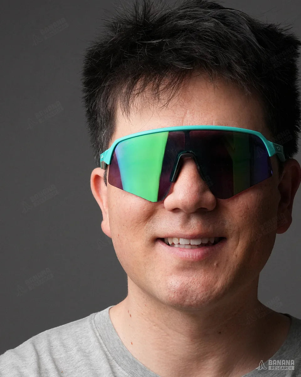 Ken, wearing the Oakley Sutro Lite Sweep